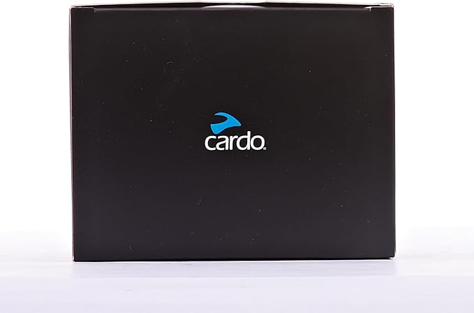 Cardo PACKTALK Edge Motorcycle Bluetooth Communication System Headset Intercom - Dual Pack