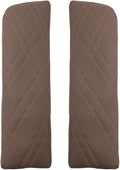 CDEFG for 2022-2025 BMW iX Center Console Cover Armrest Box Cover for 2023 2024 2025 iX (xDrive50, M60) Accessories Console Arm Rest Protector Brown
