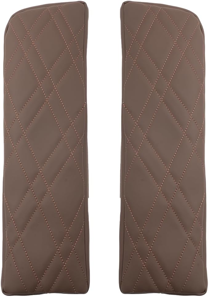 CDEFG for 2022-2025 BMW iX Center Console Cover Armrest Box Cover for 2023 2024 2025 iX (xDrive50, M60) Accessories Console Arm Rest Protector Brown