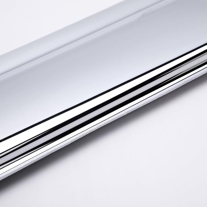 94966Y Chrome Side Window Visor Wind Vent Deflector,4pcs Outside Mount Style Shade Sun Rain Guards Set fit for 2015-2020 Cadillac Escalade ESV,Chevy Suburban 1500,GMC Yukon XL