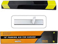 Heavy Duty Parking Aid for Garage, 18" Car Parking Stopper for Garage 1 Pack, Parking Aids Protects Car, Parking Stopper Easy to Install 1 Packs 18" L (1 Pack 18" L x 1.25H)