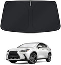 KUST Windshield Sun Shade for 2022-2025 2026 Lexus NX NX250 NX350 NX350h NX450h+ Sunshade Window Sun Visor Protector Foldable Blocks UV Rays Keep Your Car Cooler