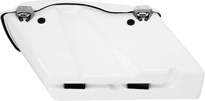 Green-L White Hard Saddlebags Fit for Harley Touring Road Glide King Street Glide Electra Glide 1994-2013