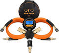 SanHima 2 Tire Inflation Deflation System - Fits up to 200" Wheelbase, Fast High Flow 2-Way Air Down Tire Inflator Deflator for Truck Car Trailer Motocycle