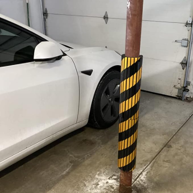 GUEQUITLEX Garage Wall Protector Foam Wall Corner Guard for Parking Garages - Wall Edge Protector Protect Your Car - Garage Wall - Wall Corner Edge and Bumpers Corner Guards