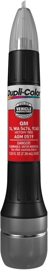 Dupli-Color AGM0519 Scratch Fix All-In-1 Exact-Match Automotive Touch-Up Paint – General Motors Victory Red – 0.25 oz. Paint Pen
