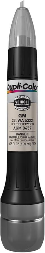 Dupli-Color AGM0457 Scratch Fix All-In-1 Exact-Match Automotive Touch-Up Paint – General Motors Light Driftwood – 0.25 oz. Paint Pen