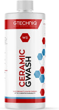 Gtechniq Car Shampoo. 2-in-1 Ceramic GWash and Hydrophobic Coating for Car Cleaning. Cleans and Repels Dirt, Car Cleaner for Up to 3 Months Protection, Super Concentrated - 500ml