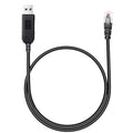 1.64Ft Radar Detector Cable - USB to RJ11 Plug Cable for Escort Radenso XP Uniden Beltronics Cobra Whistler - Premium Replacement Power Cord for Radar Detectors - Durable USB to RJ11 Connection