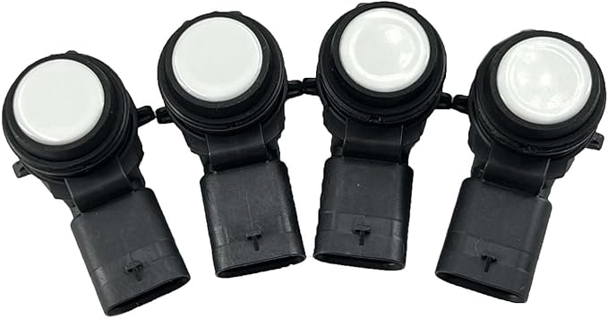 FainWan 4PCS 66209261587 White Bumper PDC Parking Sensor Compatible with F20 F22 F30 F31 F84 F80