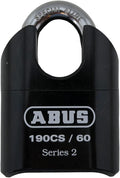 ABUS 190CS/60 High Security Solid Steel Combination Padlock, Closed Shackle