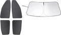 TINGLU Window Shades for Chevrolet Colorado Pickup Truck 2015-2022 Accessories Car Side Full Windows Windshield Sun Shade Sun UV Rays & Privacy Protection for Camping,Napping 5PCS