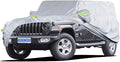 KouKou 6 Layers SUV Car Cover Waterproof All Weather, Universal Fit for Jeep Wrangler Unlimited JK JL/Commander, Subaru Outback, Cadillac SRX etc, Outdoor Sun UV Dust Protection. (181 to 190 inches)