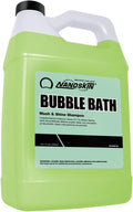 Nanoskin BUBBLE BATH Foaming Car Wash Shampoo 1 Gallon - Works with Foam Cannon, Foam Gun, Bucket Washes, Car Soap for Pressure Washer | For Car, Truck, Motorcycle, RV & More | Green Apple Scented