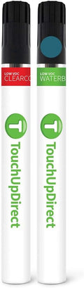 TouchUpDirect 8T7 Blue Streak Metallic Compatible with Toyota Exact Match Touch Up Paint Brush - Essential Kit