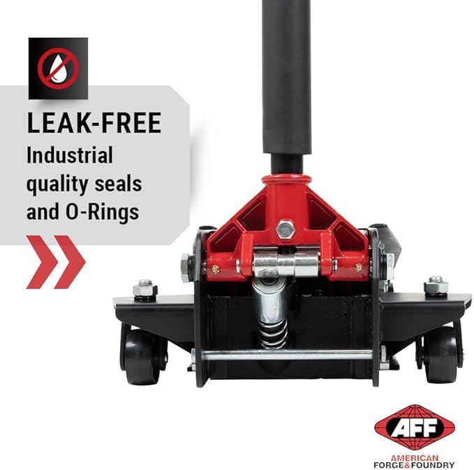 AFF 3.5 Ton Floor Jack - Lightning Lift Hydraulic Car Jack - Super Duty