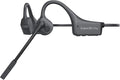 Bluetooth Headphones with Mic Open Ear Headphones Bluetooth 5.2 Headset with Dual CVC8.0 and ENC Noise-canceling Microphones Bone Conduction Headphones Computer Earphones, 8Hrs Battery