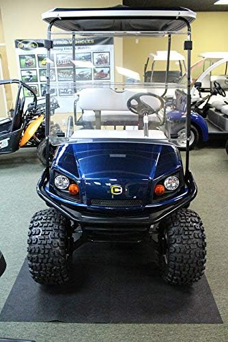 Golf Cart Mat for Garage Floor – Oil Absorbent, Waterproof, Battery Acid Resistant – 5x8ft Garage Mat – Cut to Size – Reusable Floor Protector for Golf Carts, ATVs, Motorcycles
