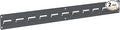 Akro-Mils 30632 Heavy Duty Wall Mount Garage Storage Steel Louvered Rail | Wall Storage Bin Hanging Organizer System for AkroBins, 32-Inch W x 3-Inch H, 2-Pack, Grey