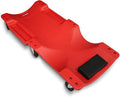 Magshion Automotive Creeper Under Car Roller, 40 Inch Low Profile Creepers with Padded Headrest and Tool Tray, 330 lbs Capacity Portable Floor Creeper for Home Garage Automotive Shop (Red)