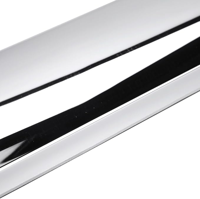 4pcs Chrome Side Window Visor Wind Vent Deflector fit for 2013-2019 ford Escape,Outside Mount Style Nice looking Shade Sun Rain Guards Set 94383Y