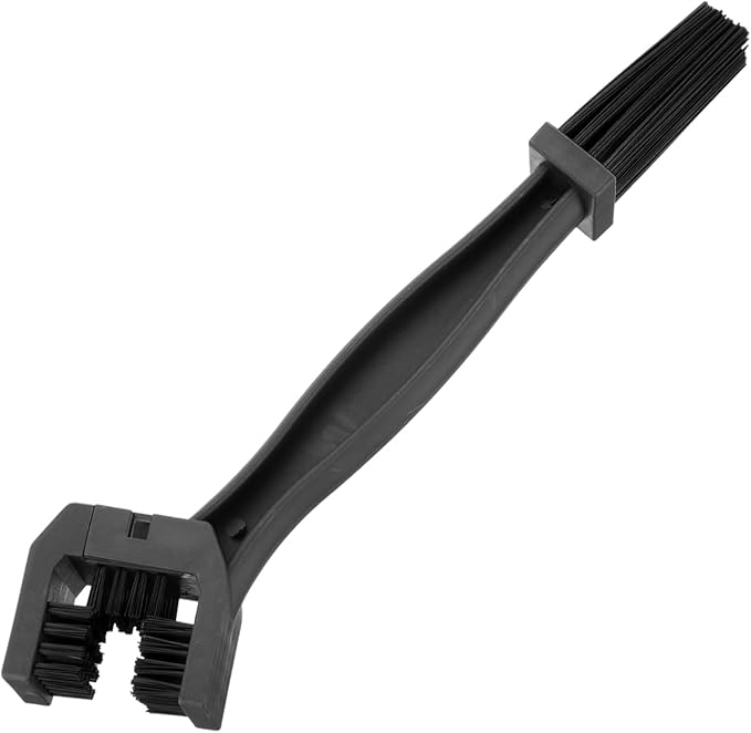 HARFINGTON Bicycle Chain Cleaning Tool Brush Motorcycle Chain Brush Crankset Brush Bike Clean Brush Kit for Gears Maintenance Cleaning Tools, Black