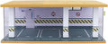 1/24 Parking Garage Model Car Garage Display Case with Clear Acrylic Cover and LED Lighting Toy Car Storage Tabletop Showcase for Boy Kids Home Toy Stores