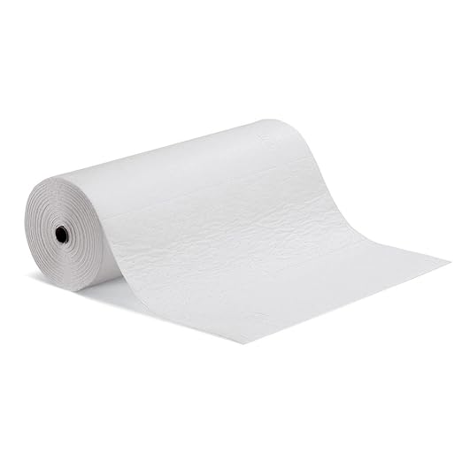 PIG Oil-Only Absorbent Mat Roll | Absorbs 20.1 gal per roll | 30" W x 150' L | MAT462