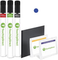 TouchUpDirect 8X2 Blue Eclipse Metallic Compatible with Toyota Exact Match Touch Up Paint Brush - Platinum Kit