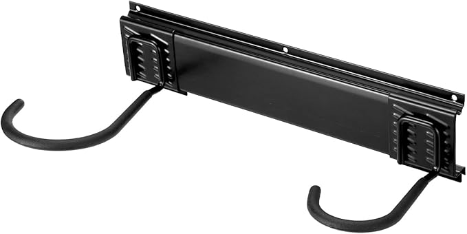 VEVOR Bike Storage Rack, 2 Bike Racks, Wall Mount Bike Storage Hanger, Home and Garage Organizer, Customizable for Various Bike Sizes, Adjustable Holder for Space Saving, Holds Up to 100 lbs, 17-inch