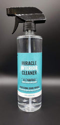 DURA-COATING TECHNOLOGY Miracle Interior Cleaner - Detailers Car Interior Detailing Spray for Vinyl, Leather & Carpets, All-Purpose Stain Remover for Dashboard, Seats & Plastics - 16 oz.