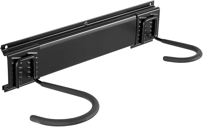 VEVOR Bike Storage Rack, 2 Bike Racks, Wall Mount Bike Storage Hanger, Home and Garage Organizer, Customizable for Various Bike Sizes, Adjustable Holder for Space Saving, Holds Up to 100 lbs, 17-inch