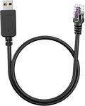 Radar Detector Cord, USB to RJ11 Plug Cable,for Escort Radenso XP Uniden Beltronics Cobr Whistler Radar Detector,Replacement Power Cable for Radar Detectors (RJ11-3.3ft)
