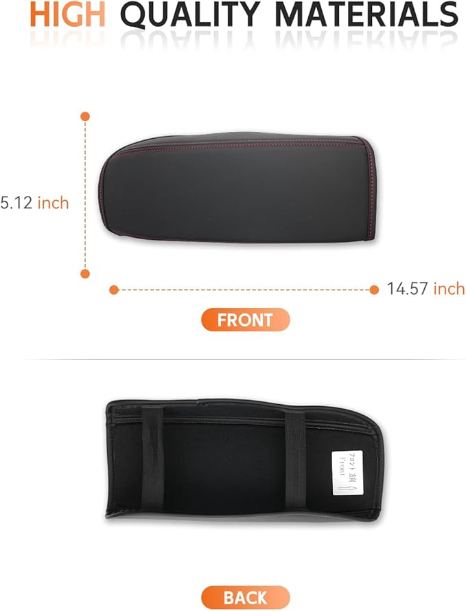 CDEFG for Ford Bronco Sport 2021-2025 Center Console Cover Armrest Box Cover for Bronco Sport 2021 2022 2023 2024 2025 Accessories Console Arm Rest Protector
