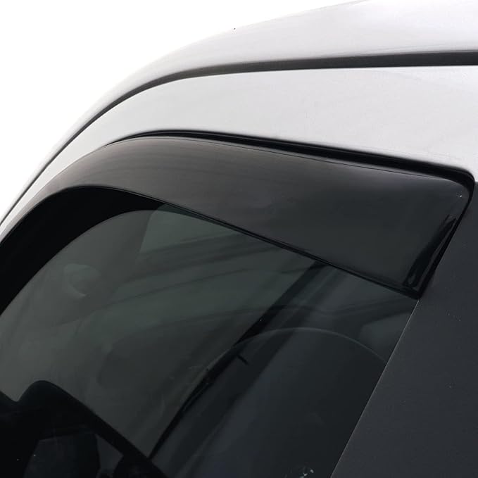 Side Window Visor Vent Wind Deflector fit for 1991-2001 Ford Explorer 4-Door& 2001-2005 Ford Explorer Sport Trac&1997-2001 Mercury Mountaineer, 4pcs in-Channel Sun Rain Guards Set 94074