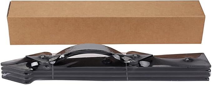 Magnetic Decorative Garage Door Curb Appeal Faux Hinges Handles Hardware Kit Color Black
