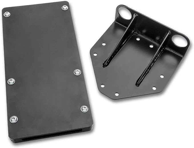 SuperATV Chainsaw Mount for Polaris Ranger and Polaris General (All Years and Models) | Includes Latch & Go Tie Downs for Easy Install | Made from Heavy-Duty UHMW | UV-Resistant Powder Coating