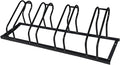 Sandbaggy Commercial Low Profile Bike Rack - Outdoor, Surface Mount, Steel - 4 Bike (4 Capacity (Low-Profile), 1)