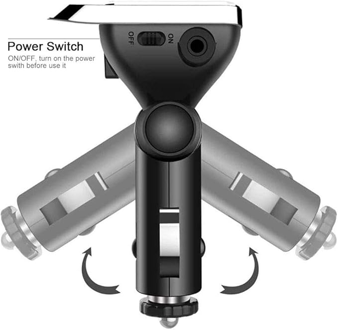 Bluetooth FM Transmitter for Car, Wireless Car Radio Adapter, Handsfree Auto Kit with Remote Control, MP3 Music Player Support USB Charger Siri Google Assistant U Disk/TF Card/Aux