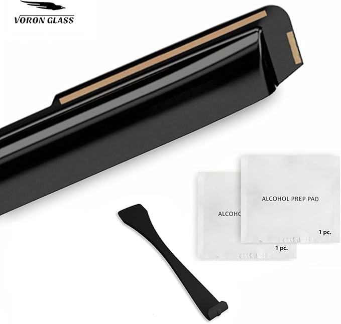 Voron Glass in-Channel Extra Durable Rain Guards for Chrysler Town and Country 2008-2016, Window Deflectors, Vent Window Visors, 4 Pieces - 200909