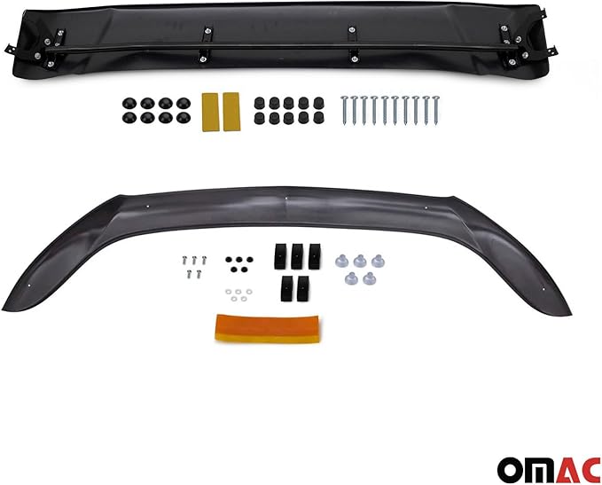 OMAC Windshield Sun Visor & Bug Shield Hood Deflector for Mercedes Metris 2016-2024
