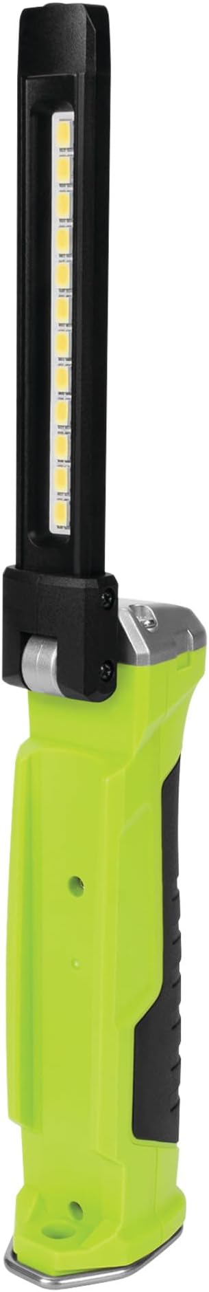 Performance Tool W2670 Double Sided Pivoting Light Bar with 800+ Lumens, Magnetic Base and Rechargeable Battery for Hands-Free Use in Confined Areas
