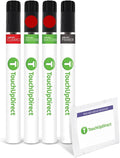 TouchUpDirect 3U5 Supersonic Red Tricoat Compatible with Toyota Exact Match Touch Up Paint Brush - Preferred Kit