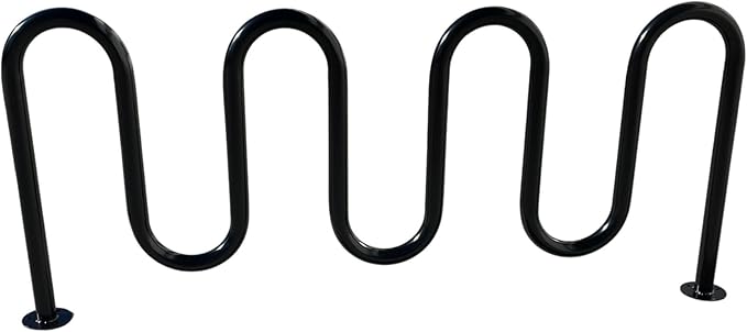 Sandbaggy Commercial Bike Racks - Galvanized Steel - Anti-Theft Design - In Ground, Apartments, Sidewalks, Industrial