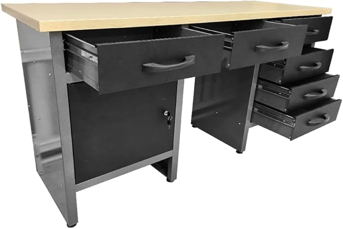 JZD Metal Storage Cabinet Organizer Set System, for Maintenance Rooms, Auto Repair Shops