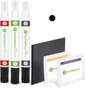 TouchUpDirect 209 Black Sand Pearl Compatible with Toyota Exact Match Touch Up Paint Combo - Platinum Kit