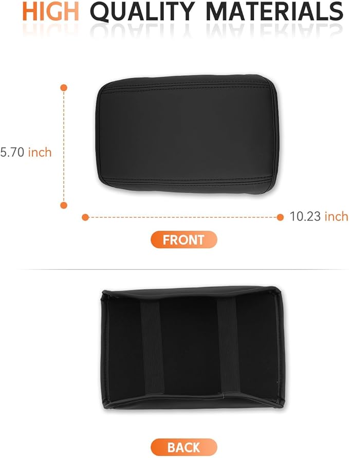 CDEFG for 2025 Kia K4 Center Console Cover Armrest Box Cover for K4 (LX, LXS, EX, GT-Line, GT-Line Turbo) 2025+ Accessories Console Arm Rest Protector