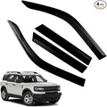 Rain Guards for Ford Bronco Sport 2021-2024 Big Bend Outer Banks Badlands,Tape-on Side Window Deflectors for Ford Bronco Sport,Window Visors for Ford Trucks,for Ford Car Accessories,4 pcs