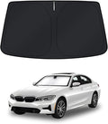 KUST Windshield Sun Shade for BMW 3 Series Accessories 2019-2025 2026 Window Shade Sun Visor Cover Foldable Blocks UV Rays Keep Your Car Cooler