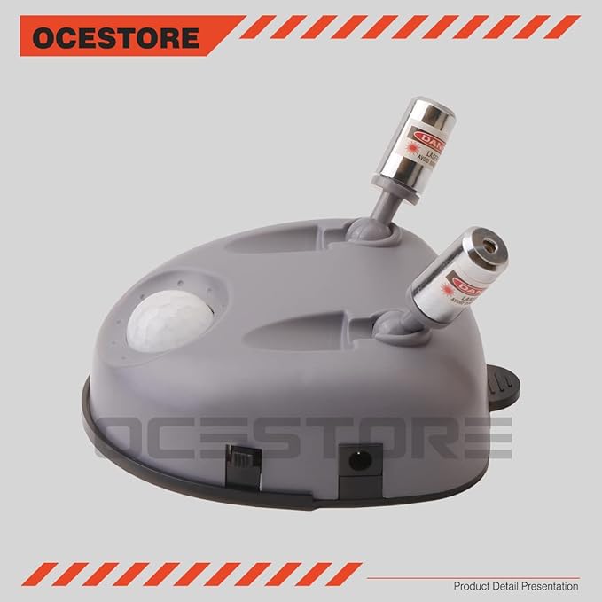 OCESTORE Premium Garage Parking Assist Dual Laser Guide,Adjustment 360 Degree Park Right Assistance Stop Light Distance System Garage Parking Aid Sensor for Car Automotive Vehicle